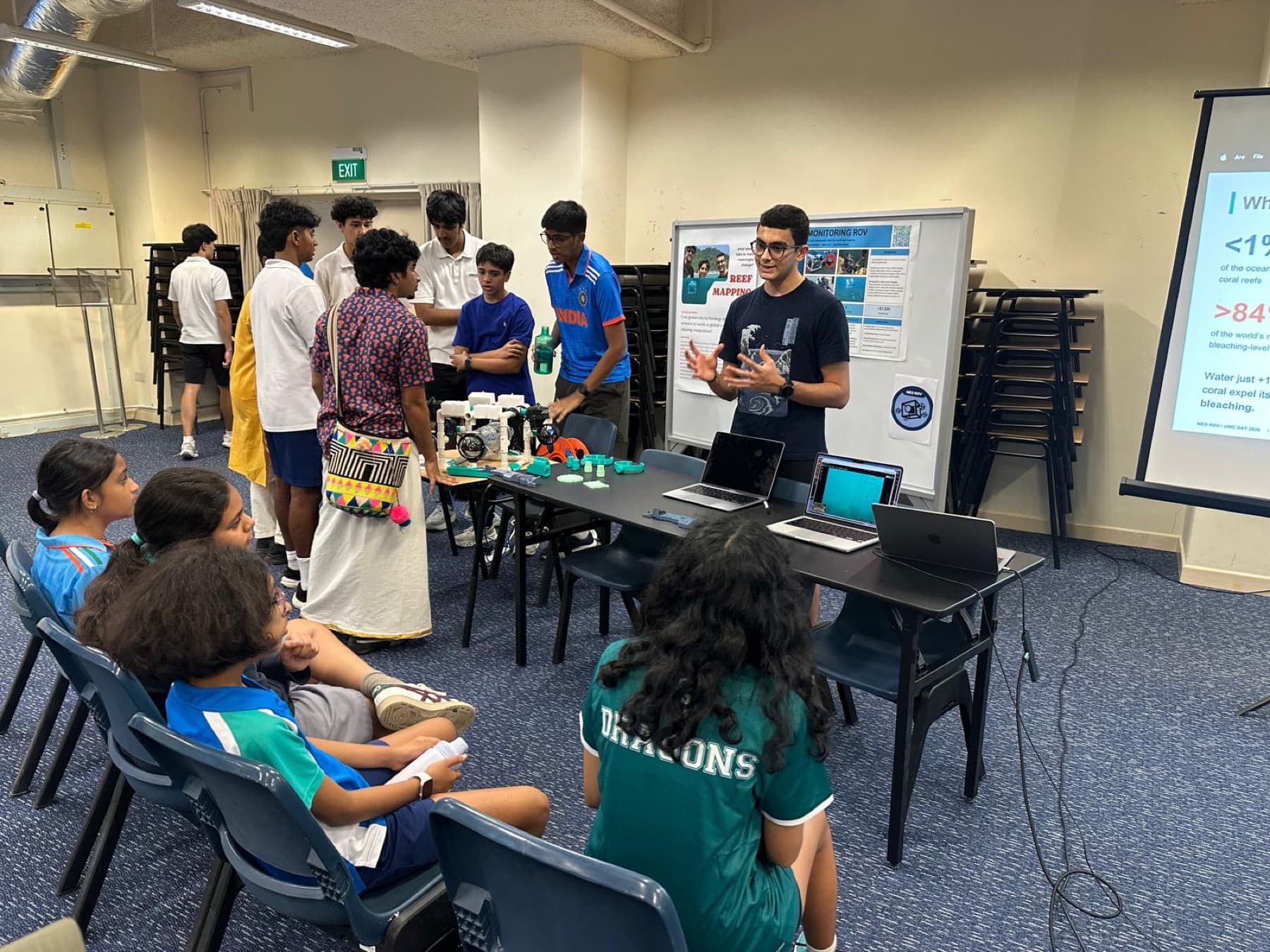 Exhibition of the Reef Monitoring ROV